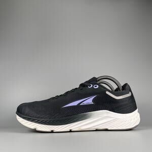Altra Rivera 3 Women's Size 9.5 Black Lavender Running Sneaker Athletic Shoe EUC
